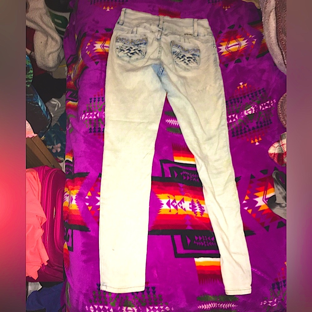 Mi Jeans Light Blue Wash Size 11 Jr View 6